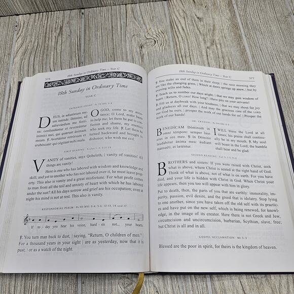 Saint Isaac Jogues Illuminated Missal Lectionary Gradual Sundays Solemnities Har - Picture 8 of 9